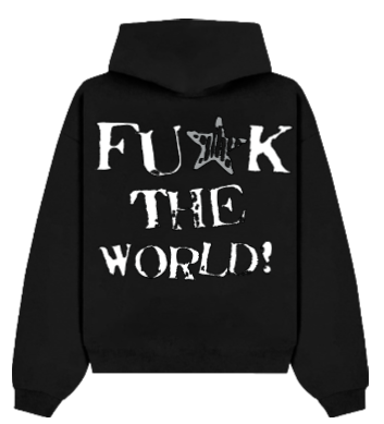 Hoodie Fu*k The World